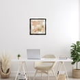 thumbnail image 2 of Stupell Industries Beige And Pink Strokes Black Framed Floater Canvas Wall Art, design by Creative Studio, 18 x 18, 2 of 9