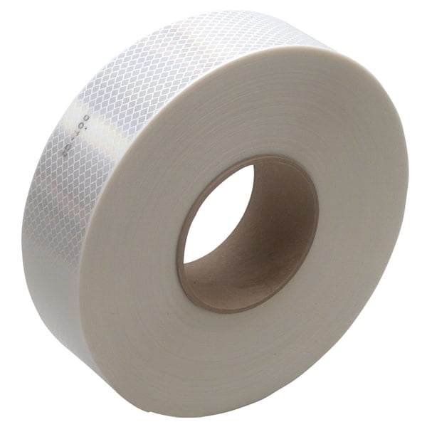 3M™ 983 Reflective Tape, 3" Core, 2" x 50 Yd., White