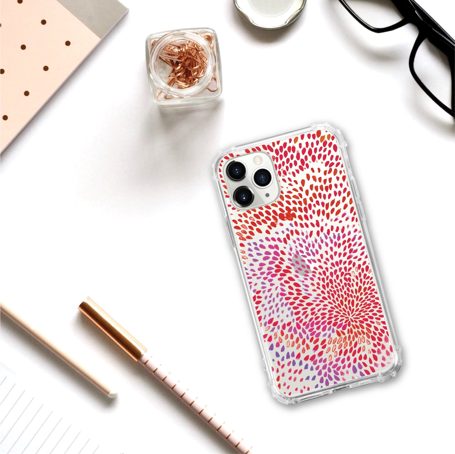 OTM Essentials iPhone 11 Pro Max Phone Case, Petals Warm