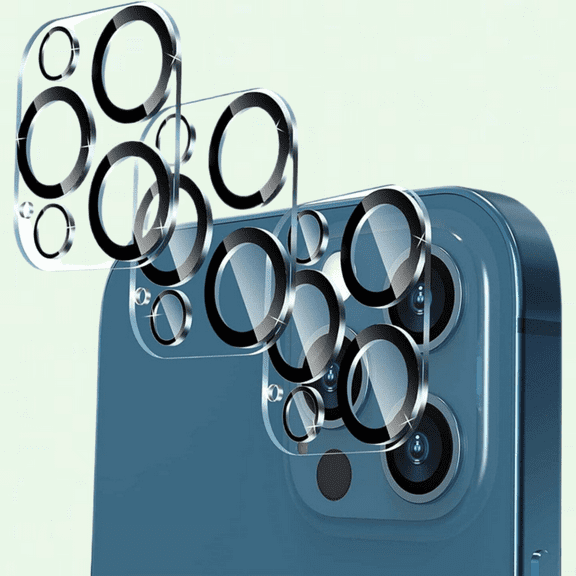 Camera Lens Protector for iPhone 12 Pro Max, 9H Tempered Glass, Scratch Resistant [3 Pack]