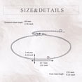 thumbnail image 4 of YAFEINI Baseball Bracelet Sterling Silver Sport Jewelry Baseball Lover Gifts for Women Men Player, 4 of 5