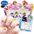thumbnail image 2 of Pegatinas de maquillaje para uñas de Frozen, princesa Elsa, Anna, Blancanieves, Sofía, Mickey, Minnie, figuras de muñecas, juguetes de dibujos animados para niñas, 2 of 4