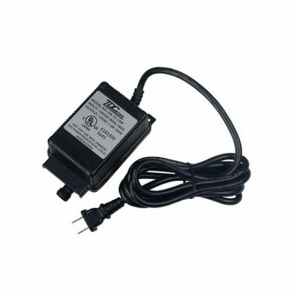 12V Transformer With 72 in. Power Cord- Black