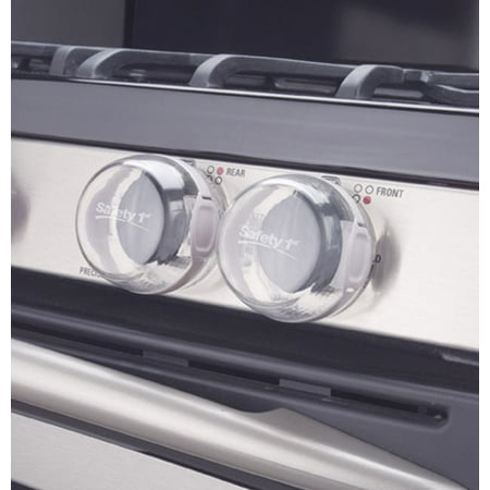 Safety 1st 5-pack Stove Knob Safety Covers, Clear