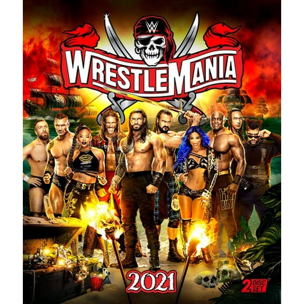 Wwe Wrestlemania 37 Blu Ray Walmart Com Walmart Com