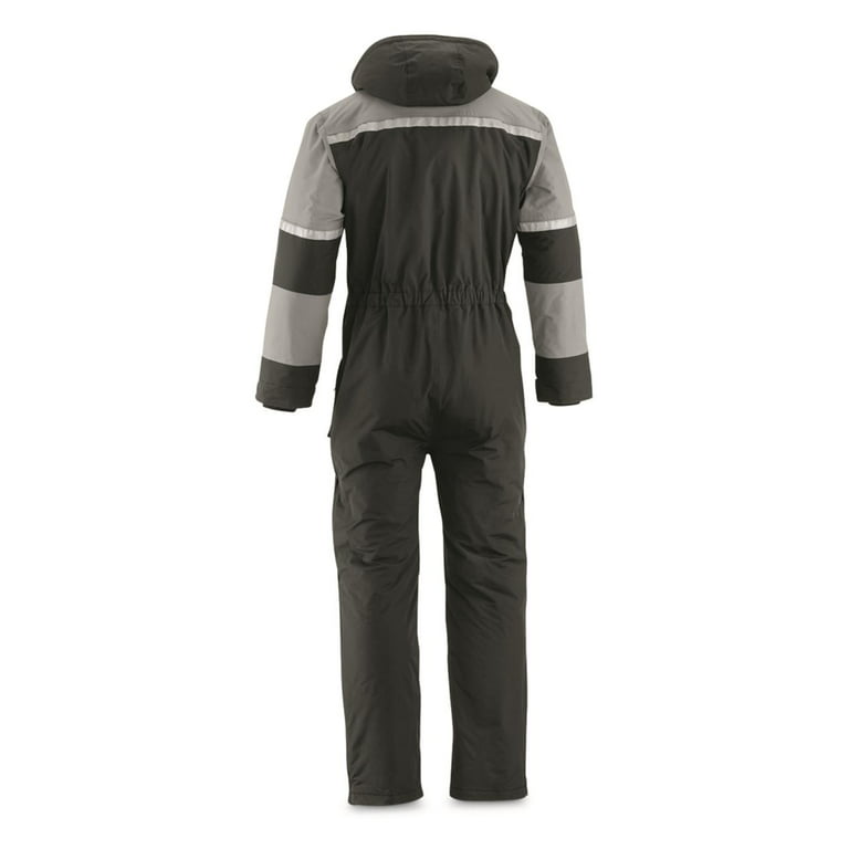 Guide Gear Men's Barrier Ice Waterproof Insulated Snow Suit One Piece  Snowmobile Cold Weather Suit