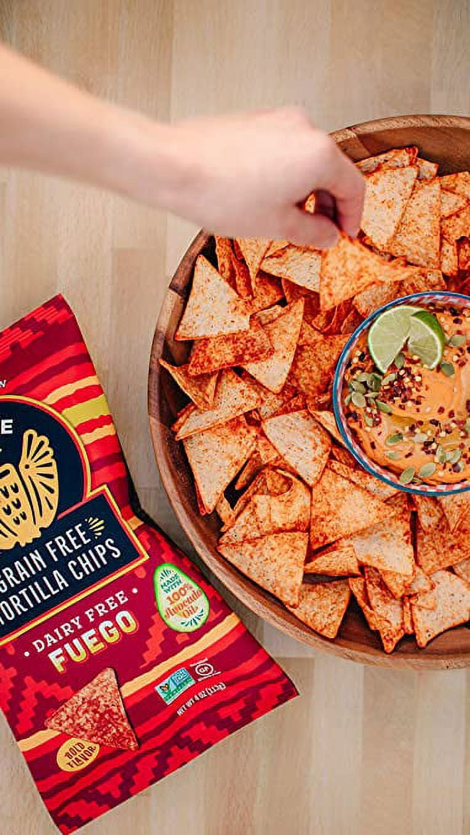 (3 pack) Siete Kettle Cooked Potato Chips Fuego - 5.5 oz.