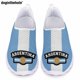 thumbnail image 1 of Doginthehole - Zapatillas planas informales con estampado de bandera de Argentina, zapatillas de deporte de moda para mujer, cómodas y transpirables de malla para verano, 1 of 5