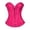 Hot Pink, variant on Women's Halloween Victorian Floral Lace Bustier Overbust Corset tops for women Plus Size