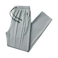 thumbnail image 2 of WERYOUNG Men Unisex Stretch Quick Drying Pants Casual Elastic Waist Drawstring Leisure Pants Trousers, 2 of 3