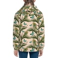 thumbnail image 6 of Pofeuu Butterflies And Peacock Feathers Print Teenage Zipper Hoodie Sweatshirts Hooded Casual Jackets With Pocket For Boys Girls-Medium, 6 of 6