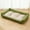 green, variant on Large Cat Sofa Mat Full Filling All Seasons Comfortable Waterproof Square Medium Dog Bed Color-blocking Small Dog Kennel House