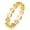 Golden, variant on Stainless Steel Lucky Ring
