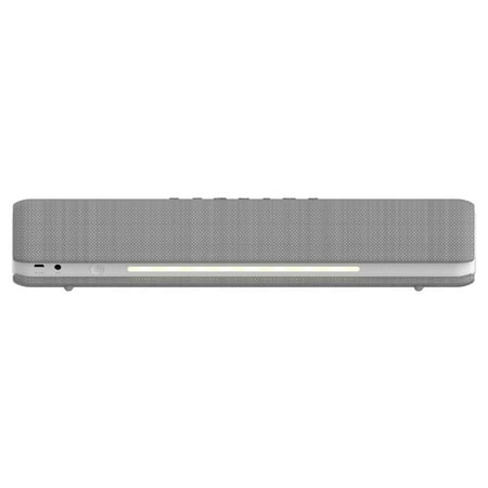 ION Audio - Meeting Mate Rechargeable Portable Bluetooth-Enabled Speaker with Built-In Microphone - Gray