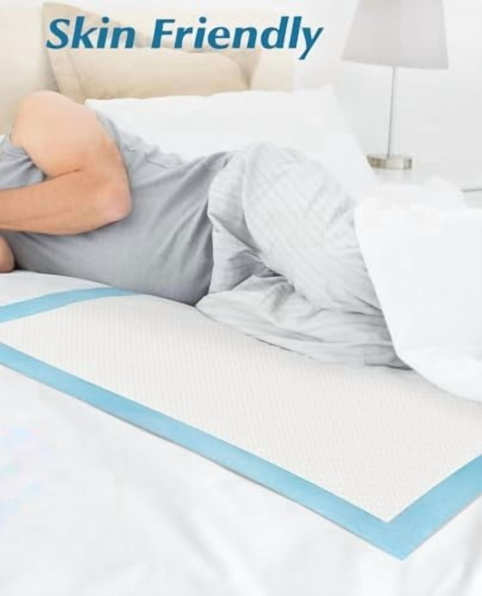 50 Count 36" x 36" Super Absorbency Disposable Underpads - Leakproof Quick Drying Pads for Baby, Puppy & Adults, Bed Pads, Incontinence & Dog Pee