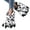 B, variant on Animal Paw Slippers Women Men Funny Claw Slippers for Halloween Christmas Spooky Pumpkin Shoes