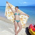 thumbnail image 7 of Dreamtimes Cute Cartoon Duck Beach Towel Quick Dry Absorbent Bath Towels Sandproof Lightweight Towel for Gym Yoga Sports Swimming- 30x60in, 7 of 7