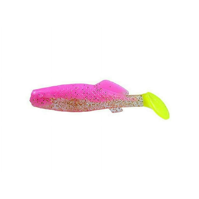 deadly dudley fishing lures Deadly Dudley Baychovey - 8pk 3in Cajun Gum/chart