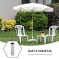 thumbnail image 3 of unbranded Soporte De Abrazadera Metálica Para Sombrilla De Patio Con Instalación Rápida Y Resistente, 3 of 8