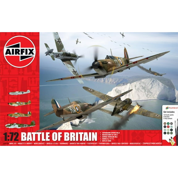 Airfix - 1/72 cadeauset Battle of Britain - Plastic Modelbouw - Schaal: 1:72
