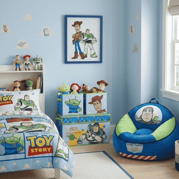 Disney Pixar Toy Story Compressed Foam Chair - Walmart.com