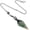 Green Aventurine, variant on Stone Divination Tool, Elegant Crystal Pendulum for, Resin for Energy Work, Spiritual Practices Accessory, Gift, Dowsing Crystal Reiki
