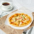 thumbnail image 4 of 20Pcs Disposable Plastic Pie Containers,Dessert Takeout Boxes with Hinged Locking Lids,8oz Round Cake Carrier,Individual Pot Pie Pans,Clamshell Salad Tray,for Pizza Flan Food Storage, 4 of 7