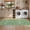 Green, variant on HIWEAVER Black 2' x 6' Gothic Runner for Kitchen Floral Celestial Pattern Non-Slip Rug Stain Resistant Low Pile Floor Indoor Carpet for Bedroom Home Decor