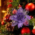 thumbnail image 1 of Ganfancp 5Pc Christmas Tree Ornaments Christmas Simulation Flower Ornament Ofertas Del Día Liquidación 5X Flores Decorativas, 1 of 5