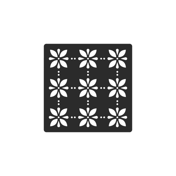 Evo Lite 4-1/2" Spring Nero Square Drain