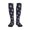 1 Black, variant on Astronaut Surfing Print Sports Compression Socks,Running Crew Socks,Moisture-Wicking Anti-Blister Hiking&Gym Athletic