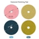 thumbnail image 2 of Rodillas Irfora Almohadillas de pulido de diamante de 10 piezas de 4 pulgadas + 2 almohadillas de soporte de respaldo + 2 adaptadores de taladro para suelo de mármol de hormigón de granito Irfora Rodillas, 2 of 7