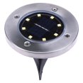 thumbnail image 3 of 8LED Led Solar Powered Light Disk Lights Waterproof Outdoor Under Ground Lamp, 3 of 5