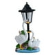 thumbnail image 1 of Estatua de cisne para jardín, iluminación solar, adorable farol, artesanía, escultura resistente a la intemperie, adorno para parterres, puerta de, 1 of 8