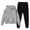 Grey, variant on LUOGENLI Outfits for Girls 7-8 Dress Kids Hoodie Sweatshirt and Sweatpants Solid Color Pullover Hoodie Set Tracksuit 2 Piece Outfits Dance Outfits for Girls 5-6 Outfits for Girls 5-6 Years Old 110