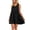 Black, variant on SAYFUT Women's Plus Size Dresses, Summer Maxi Dresses Flowy Swing Party Beach Dress Solid Color Fashion Sleeveless V-neck Casual Loose Mini Dress