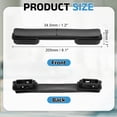 thumbnail image 2 of Uxcell 5Pcs 8.07" Luggage Replacement Handle Luggage Portable Repair Parts with Screws, 2 of 7