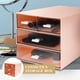 thumbnail image 4 of KAKOWELY Organizador de escritorio con cajones, organizador de almacenamiento de plástico, organizador de maquillaje con cajones, caja de almacenamiento de cosméticos, 4 of 5