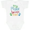 thumbnail image 3 of Inktastic My Poppi Loves Me Boys or Girls Baby Bodysuit, 3 of 5