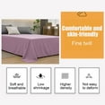 thumbnail image 4 of Fmbmuo Queen Sheet Set Polyester Percale Breathable 1 Piece 1x Bed Sheet All-Season Unisex E, 4 of 5