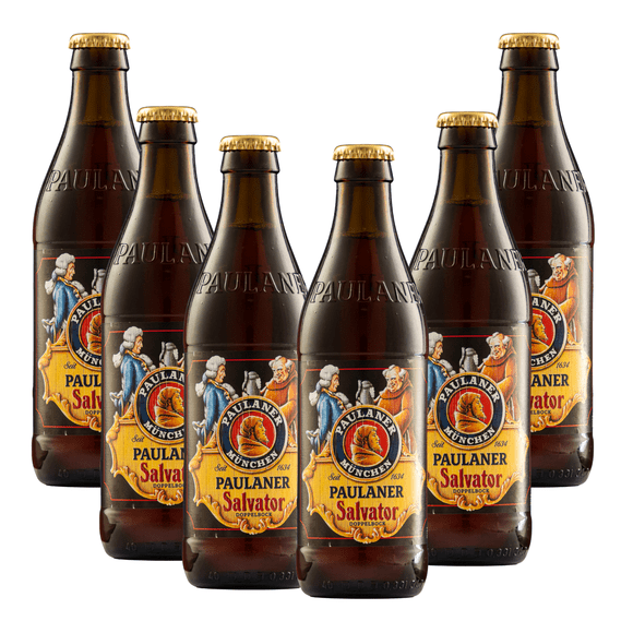 Six Pack Cerveza Paulaner Salvator 330 Ml Paulaner Doppelbock