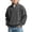 Dark Gray, variant on Teyfeniy Boys Girls Waffle Knit Jacket Zip up Solid Color Long Sleeve Outerwear Fashion Fall Winter Hoodless Casual Loose Coats for Kids Unisex