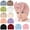 Black, variant on Baby Turban Baby Girl Hats Top Knot Newborn Cap Hospital Head Wrap Beanie Toddler Infant Baby Hat