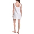 thumbnail image 2 of Onia womens  Air Scallop Linen-Blend Shift Dress, s, White, 2 of 3