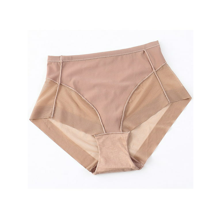 Women's Briefs Female Panties Seamless High Waist Hip Lifting Abdominal  Triangle Lingerie Large Crotch Honeycomb Underwear - Panties - AliExpress