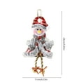 thumbnail image 3 of Mecorevxz Christmas Fabric Hanging Ornaments,Christmas Cute Doll Small Pendant Christmas Tree Hanging Decorations,Car Hanging Decoration(B), 3 of 8