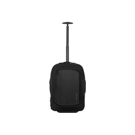 Targus - 15.6” EcoSmart Mobile Tech Traveler Rolling Backpack - Black