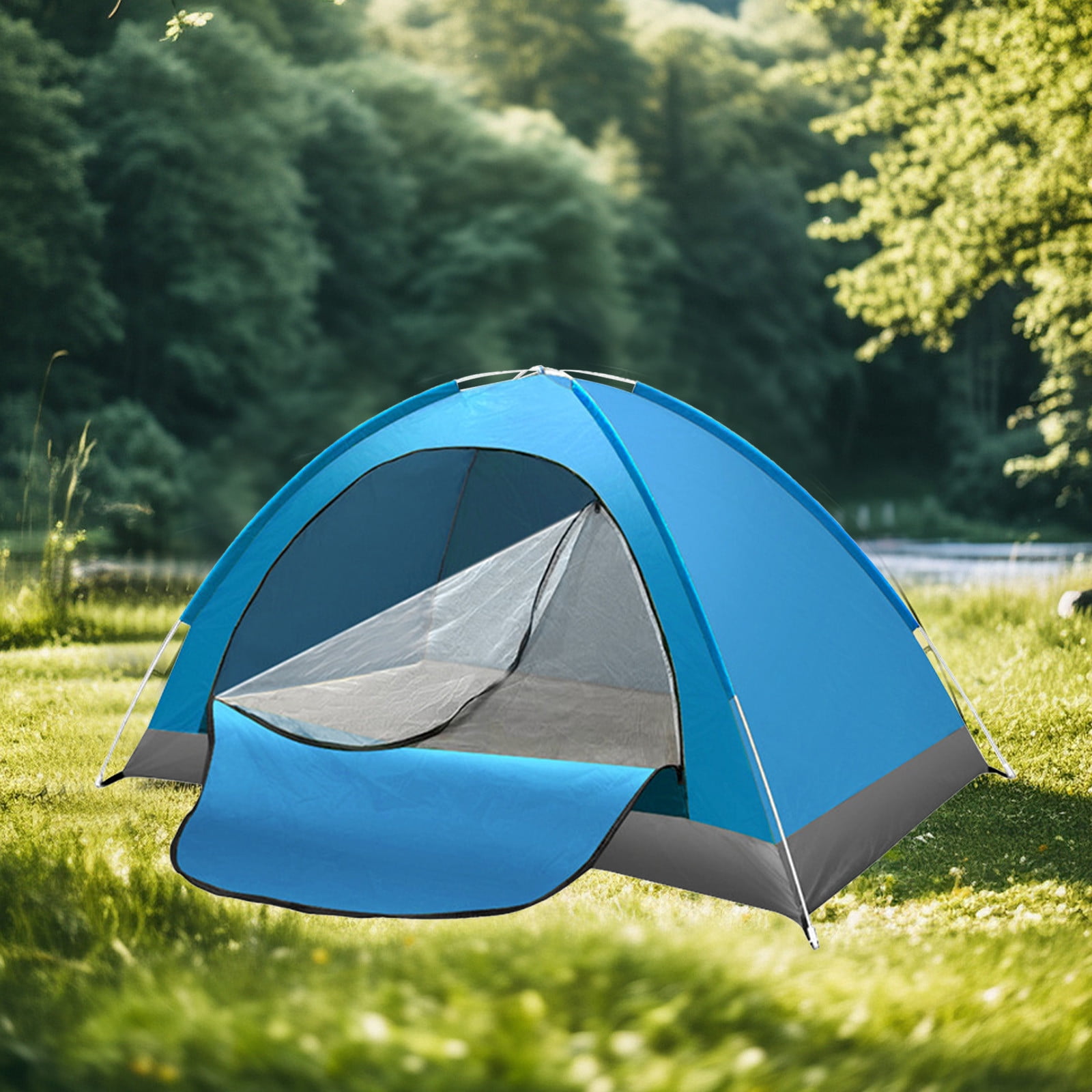 2024 New Camping Tent, Hiking Tent, Waterproof Tent, 2-Person Tent, Dome Tent for Camping and Hiking, Double Layer Waterproof Tent, Includes Rainfly, Easy Setup in 5 Mins