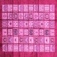 thumbnail image 1 of Ahgly Company Indoor Square Abstract Pink Modern Area Rugs, 3' Square, 1 of 4