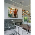 thumbnail image 4 of "Bikini Fishing" Painting Print on Wrapped Canvas, 4 of 7